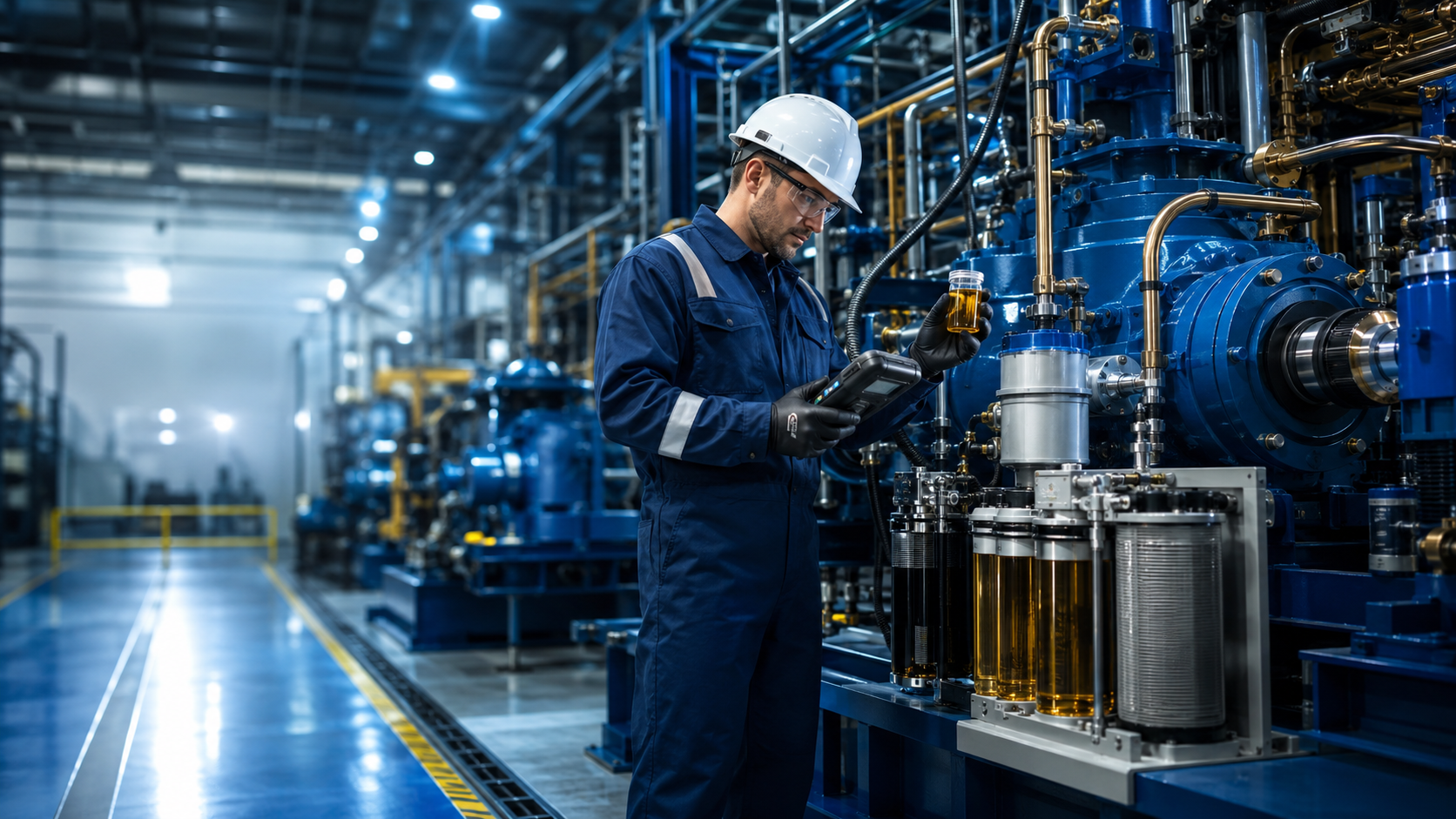 Industrial reliability solutions for lubrication, oil filtration and condition monitoring