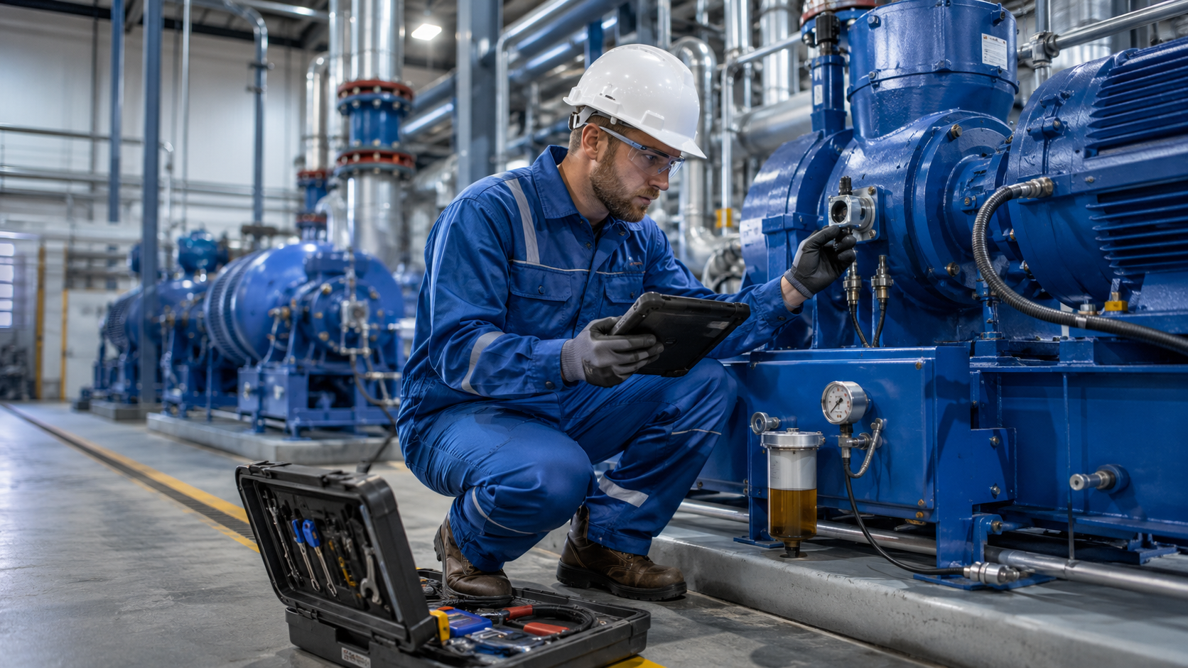Preventative maintenance and reliability engineering for industrial plants
