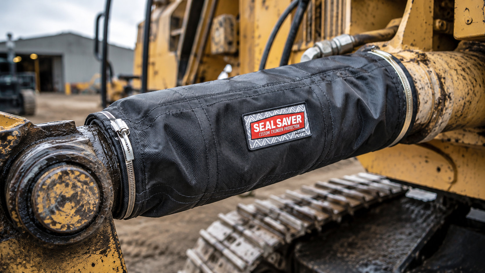 Seal Saver cylinder rod protection for hydraulic and pneumatic equipment