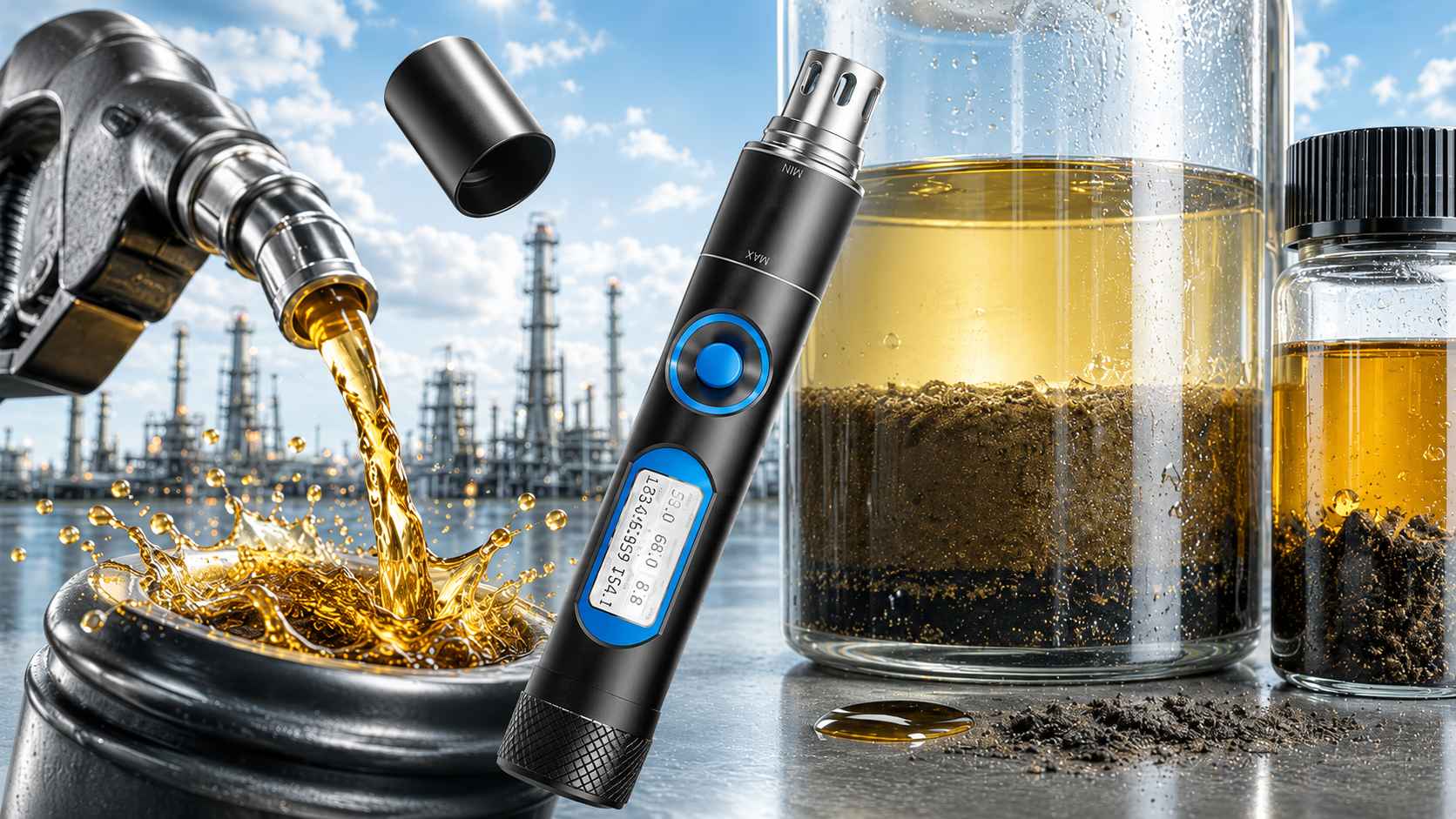 Industrial oil filtration equipment